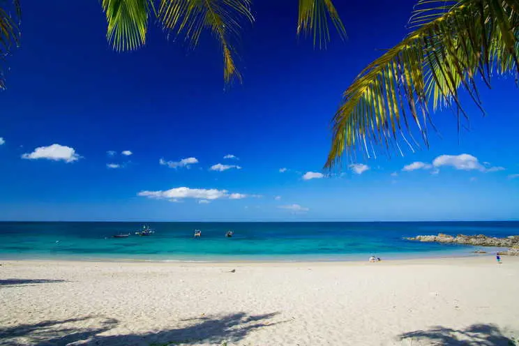 Beautiful beach on Lanta islands