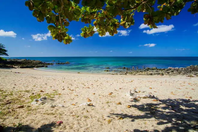 DK beach, a small beach a but beautiful and one of the best sunset spot in Koh Lanta Yai